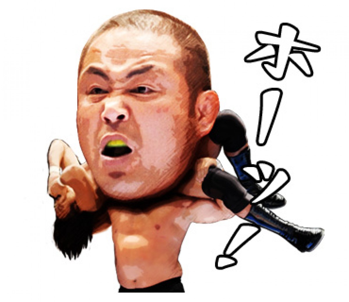 「新日本プロレス」LINEスタンプ、DL数1位を記録！ “プロレス女子”に大ウケ