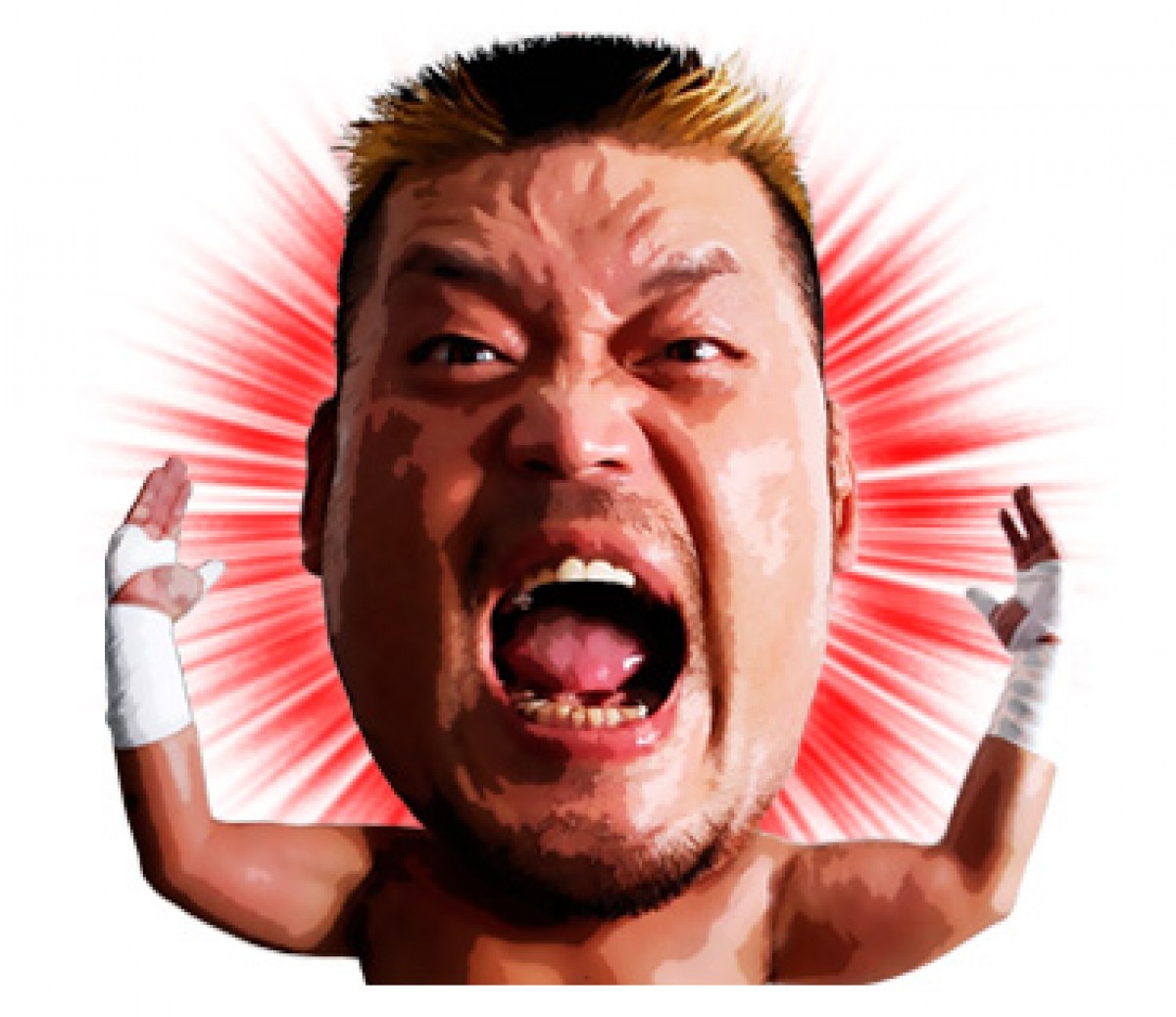「新日本プロレス」LINEスタンプ、DL数1位を記録！ “プロレス女子”に大ウケ