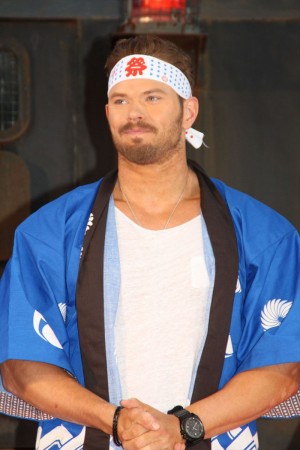 ケラン・ラッツ、『エクスペンダブルズ3 ワールドミッション』来日記者会見にて