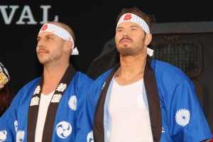 ケラン・ラッツ、パトリック・ヒューズ監督、『エクスペンダブルズ3 ワールドミッション』来日記者会見にて