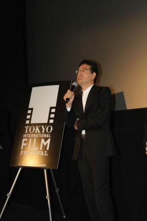 荒牧伸志監督、『アップルシード アルファ』舞台挨拶にて