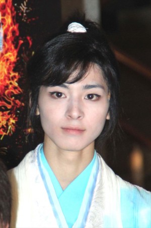 高杉真宙、『里見八犬伝』囲み取材会にて