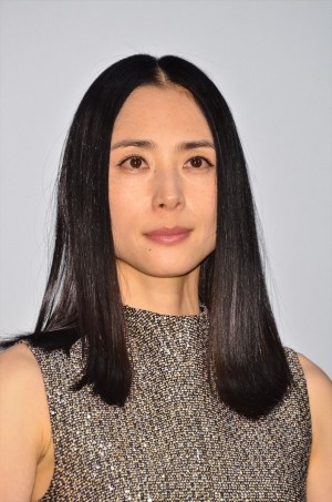 深津絵里、映画『寄生獣』舞台挨拶にて