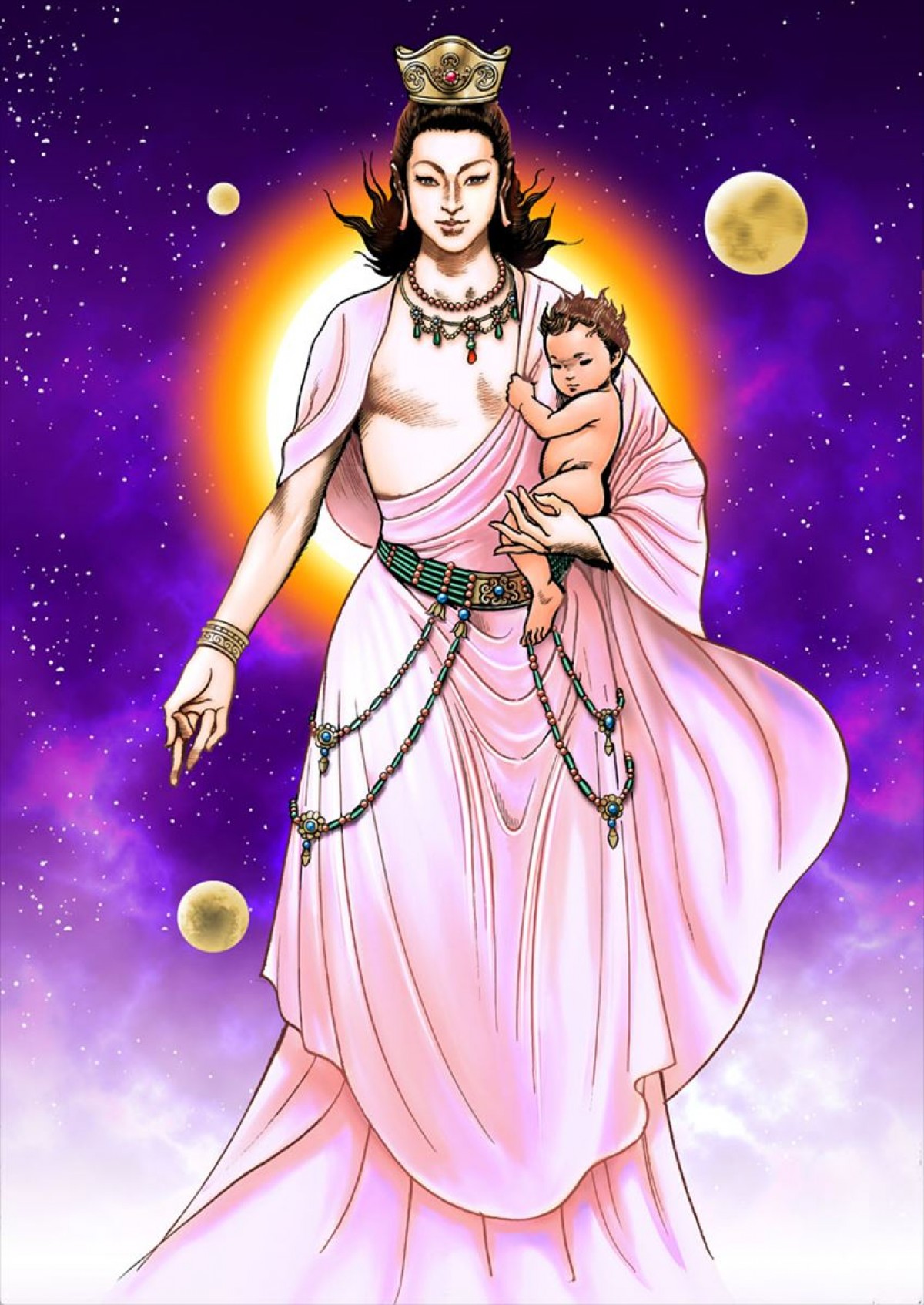 レレレのおじさんが“仏さま”になっちゃった！「漫画家による仏の世界展」開催