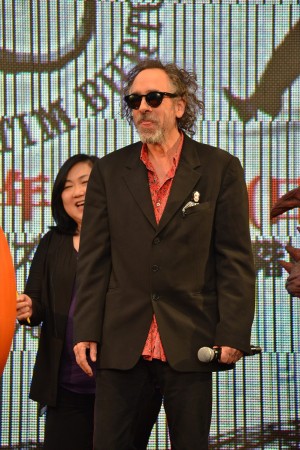 来日したティム・バートン監督