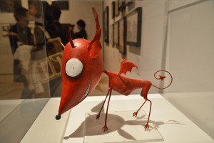 『ティム・バートンの世界 THE WORLD OF TIM BURTON』展示品