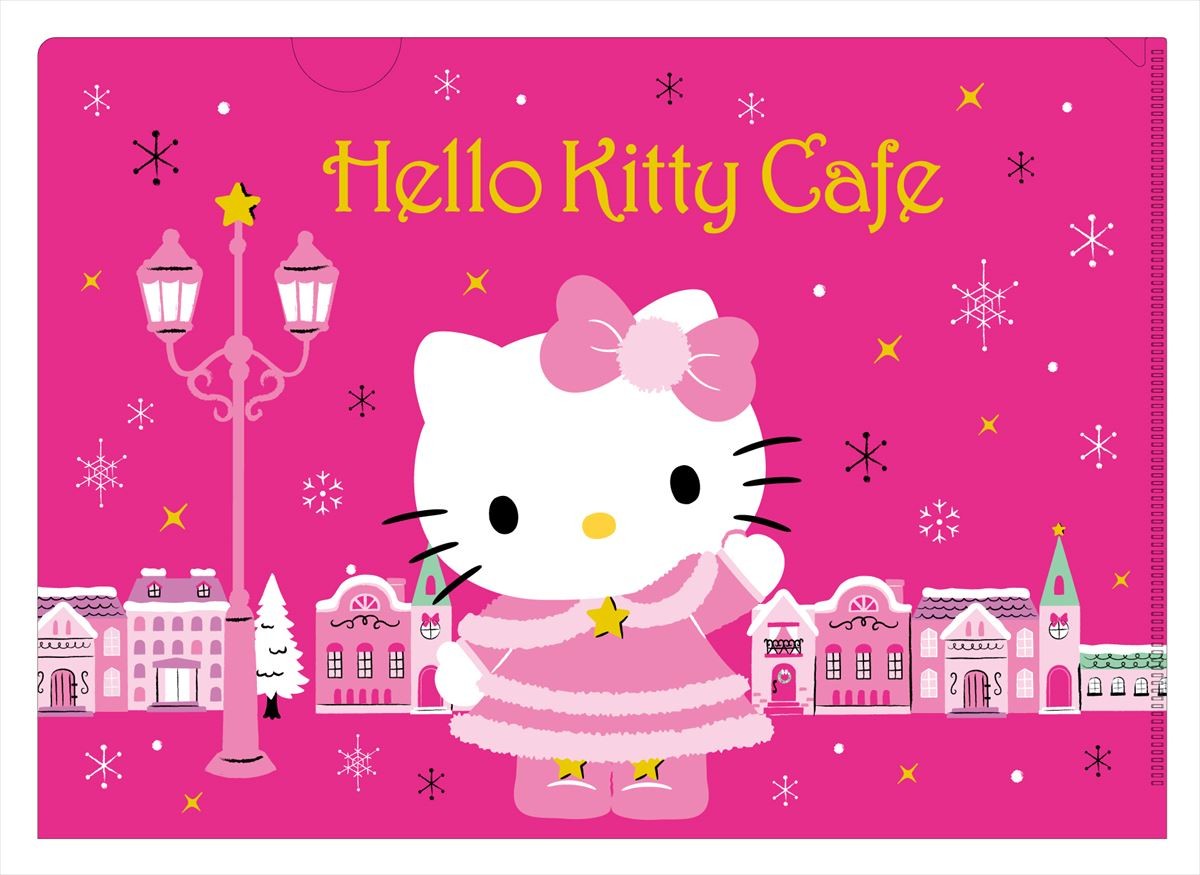「ハローキティカフェ」期間限定オープン、キティちゃんの鉄板アップルパイも提供