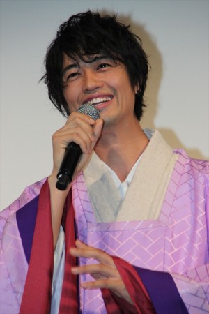 『西遊記～はじまりのはじまり～』完成披露試写会に登場した斎藤工