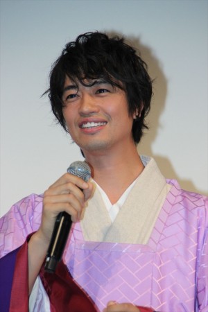 『西遊記～はじまりのはじまり～』完成披露試写会に登場した斎藤工