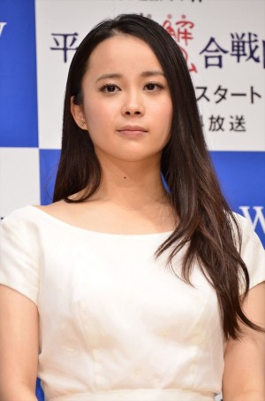 塩ノ谷早耶香、連続ドラマW『平成猿蟹合戦図』第1話完成試写会にて