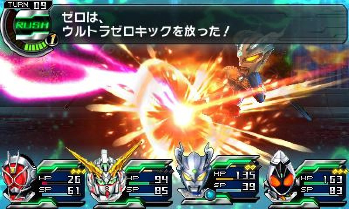 ウルトラマン、仮面ライダー、ガンダムが再集結！RPG『ロストヒーローズ2』発売決定