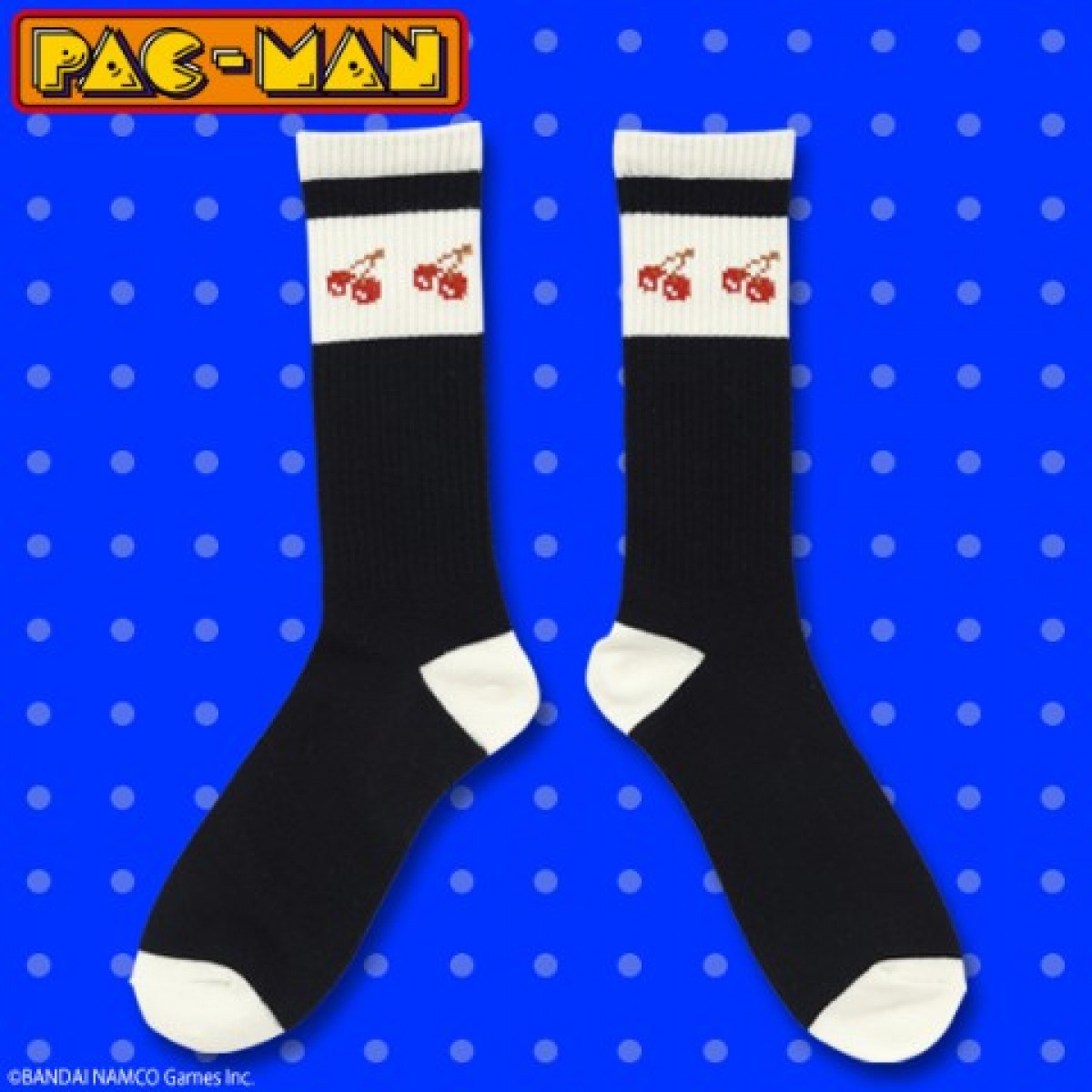 『パックマン』が冬アパレルアイテムに！　モンスターやチェリーもドットで再現