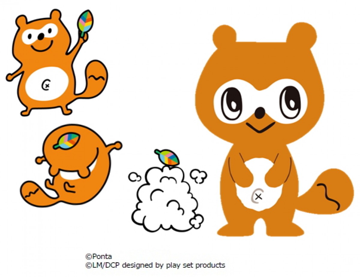 共通ポイント「Ponta」と人気デザイナーがコラボ、新キャラ「ポンタん」誕生