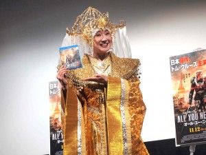 『オール・ユー・ニード・イズ・キル』特別試写会に登場した小林幸子