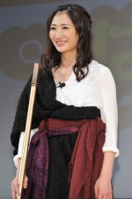 『西遊記～はじまりのはじまり～』公開記念イベントに登場した武田梨奈