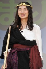 『西遊記～はじまりのはじまり～』公開記念イベントに登場した武田梨奈