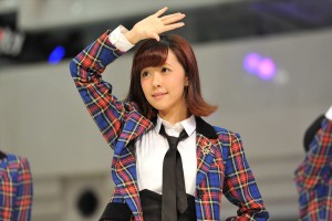 Berryz工房のラストシングルリリースイベント　ミニライブの様子