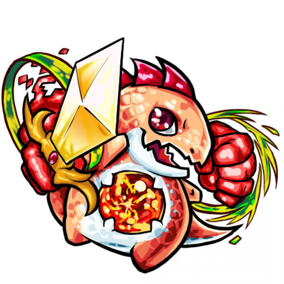 ローソン「からあげクン」、『モンスト』オリジナルモンスターに！