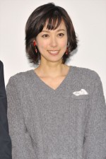 吹石一恵、ドラマ『ママとパパが生きる理由。』特別試写会にて