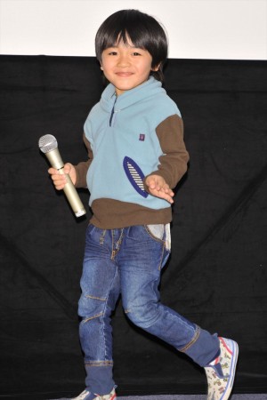 五十嵐陽向、ドラマ『ママとパパが生きる理由。』特別試写会にて