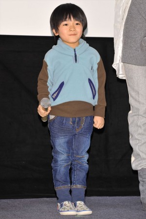 五十嵐陽向、ドラマ『ママとパパが生きる理由。』特別試写会にて