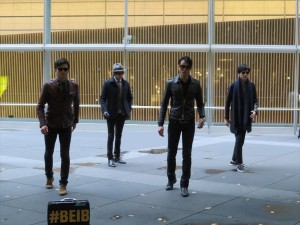 東京国際フォーラム地上広場にて行ったパフォーマンス