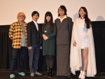 釘宮理恵、三木眞一郎、神谷浩史登壇『楽園追放』舞台挨拶