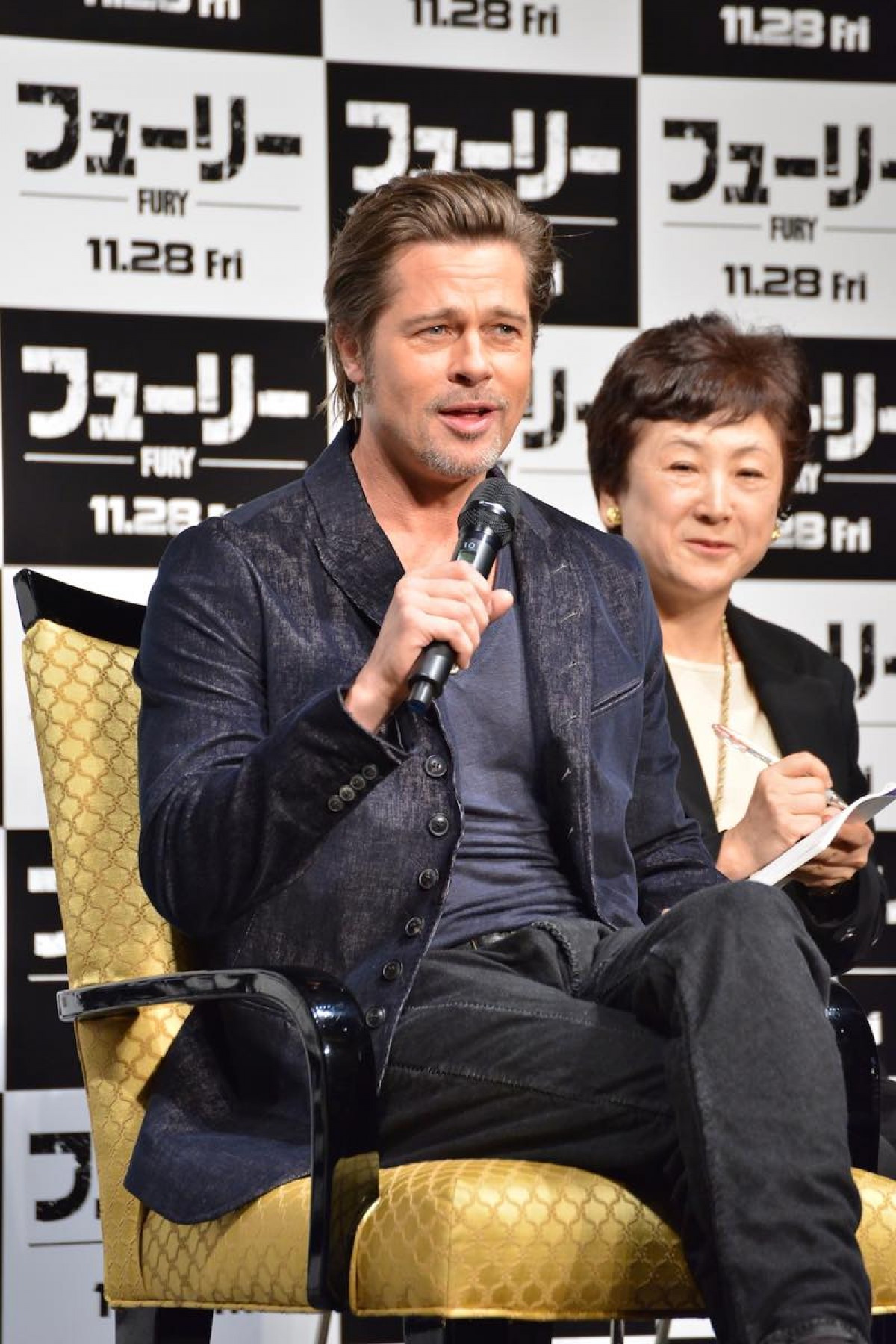 ブラッド・ピット来日、日本愛と家族を語る「子どもにオモチャをおねだりされた」