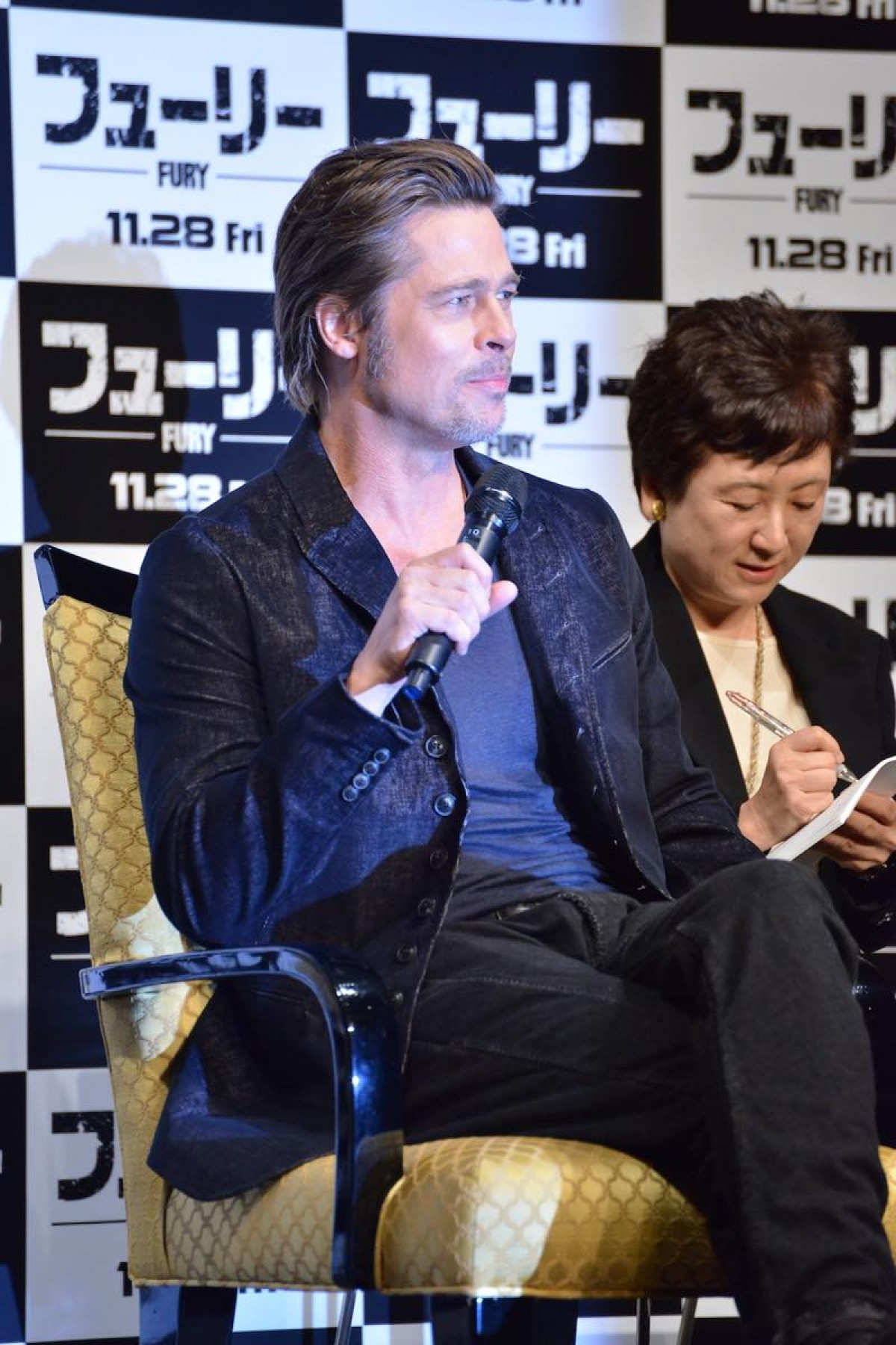 ブラッド・ピット来日、日本愛と家族を語る「子どもにオモチャをおねだりされた」