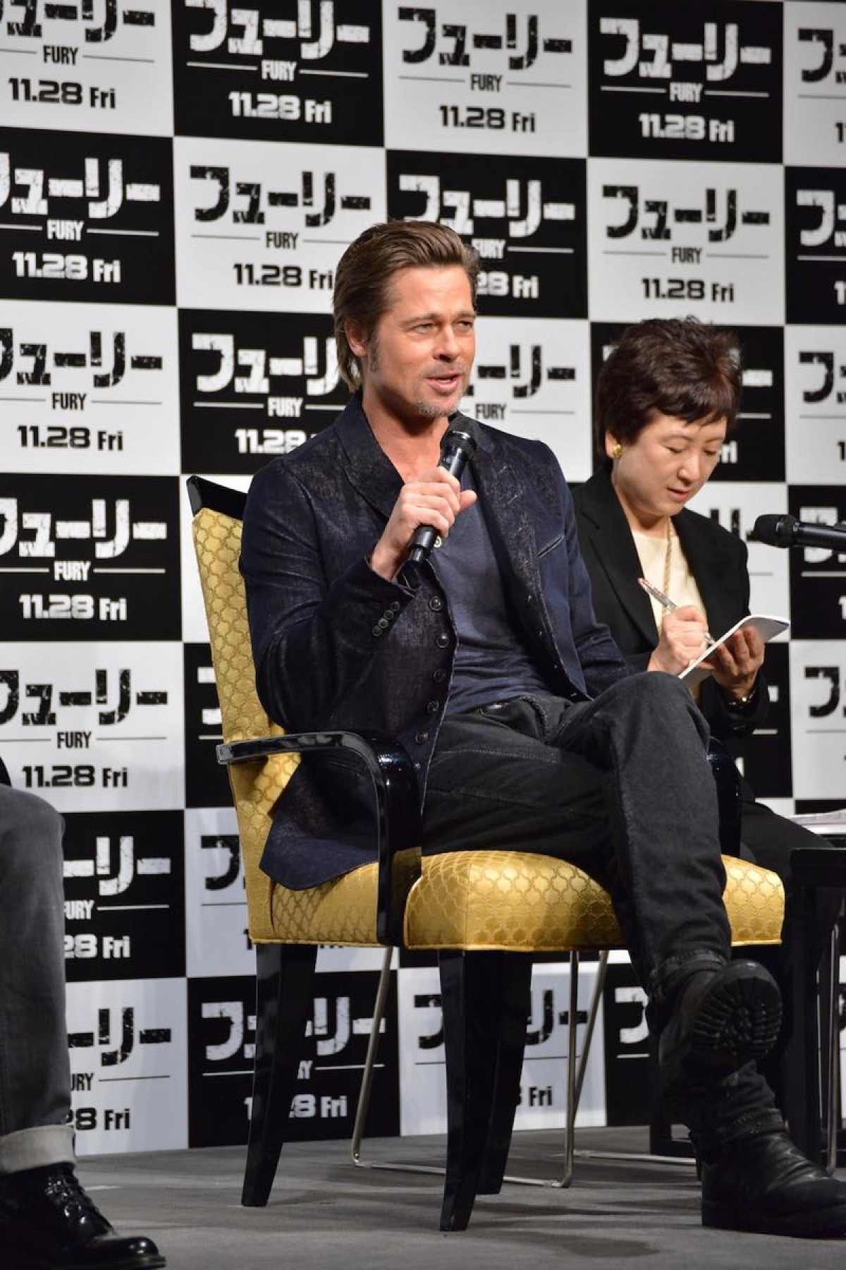 ブラッド・ピット来日、日本愛と家族を語る「子どもにオモチャをおねだりされた」