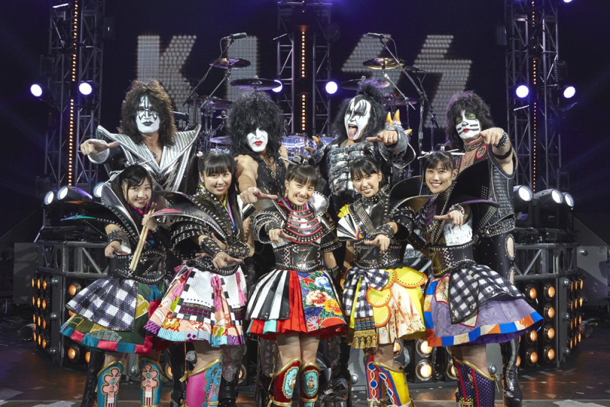 ももクロとKISS、奇跡のコラボが実現!