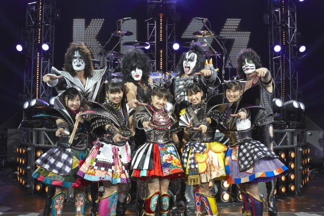ももクロとKISS、奇跡のコラボが実現!