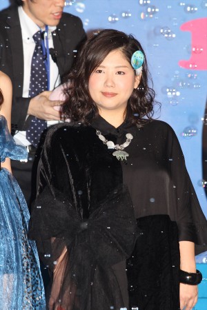 『海月姫』ワールドプレミアに登壇した馬場園梓（アジアン）