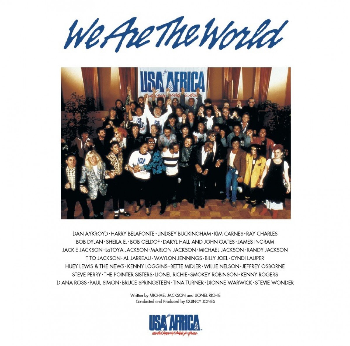 永遠の名作「We Are The World」、30周年記念ステッカー付きDVD発売
