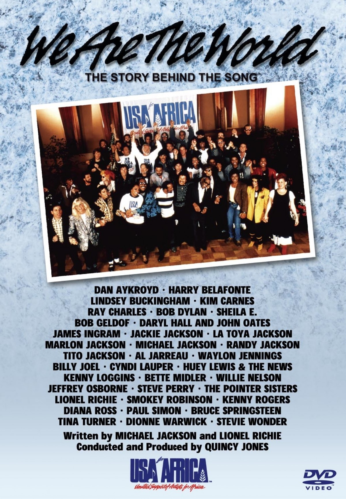 永遠の名作「We Are The World」、30周年記念ステッカー付きDVD発売