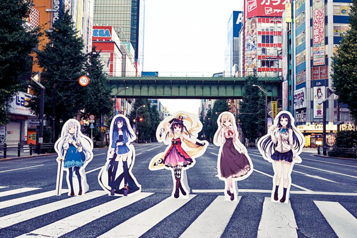 「ダッシュエックス文庫」より誕生したヒロインたちが秋葉原の街をジャック!