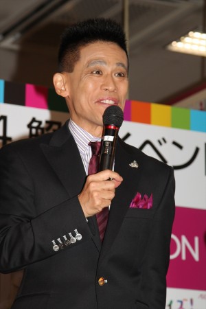 「ボージョレ・ヌーヴォー2014 解禁イベント」に登場した柳沢慎吾