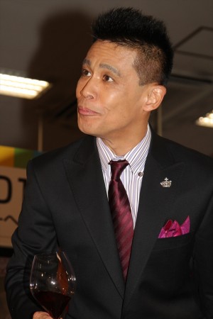 「ボージョレ・ヌーヴォー2014 解禁イベント」に登場した柳沢慎吾