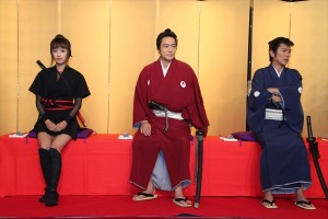 『大江戸捜査網2015～隠密同心、悪を斬る！』製作発表会見の様子