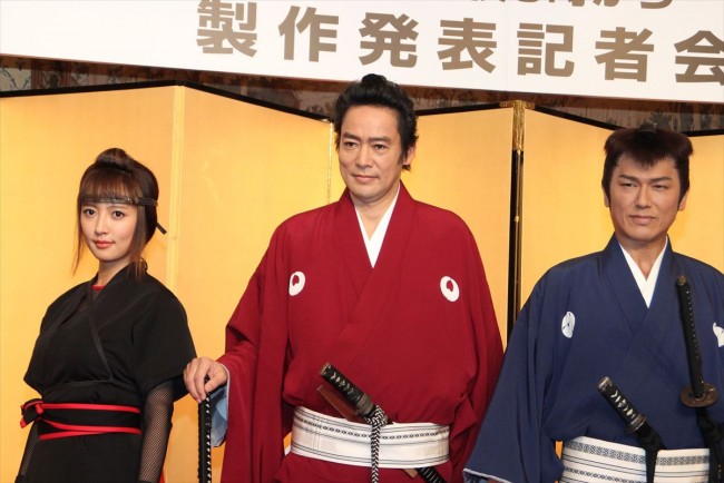 『大江戸捜査網2015～隠密同心、悪を斬る！』製作発表会見　20141120