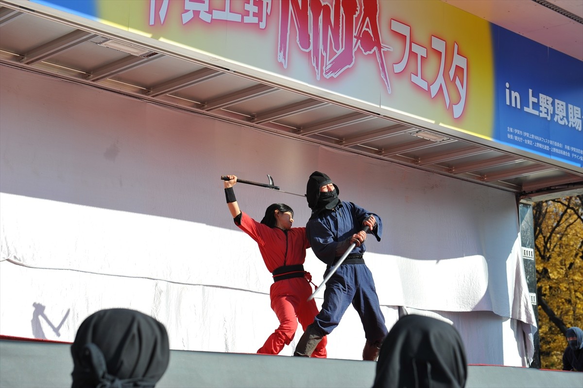 忍者の祭「NINJAフェスタ」が上野で開催！くノ一LIVEや忍者マジック、手裏剣体験も