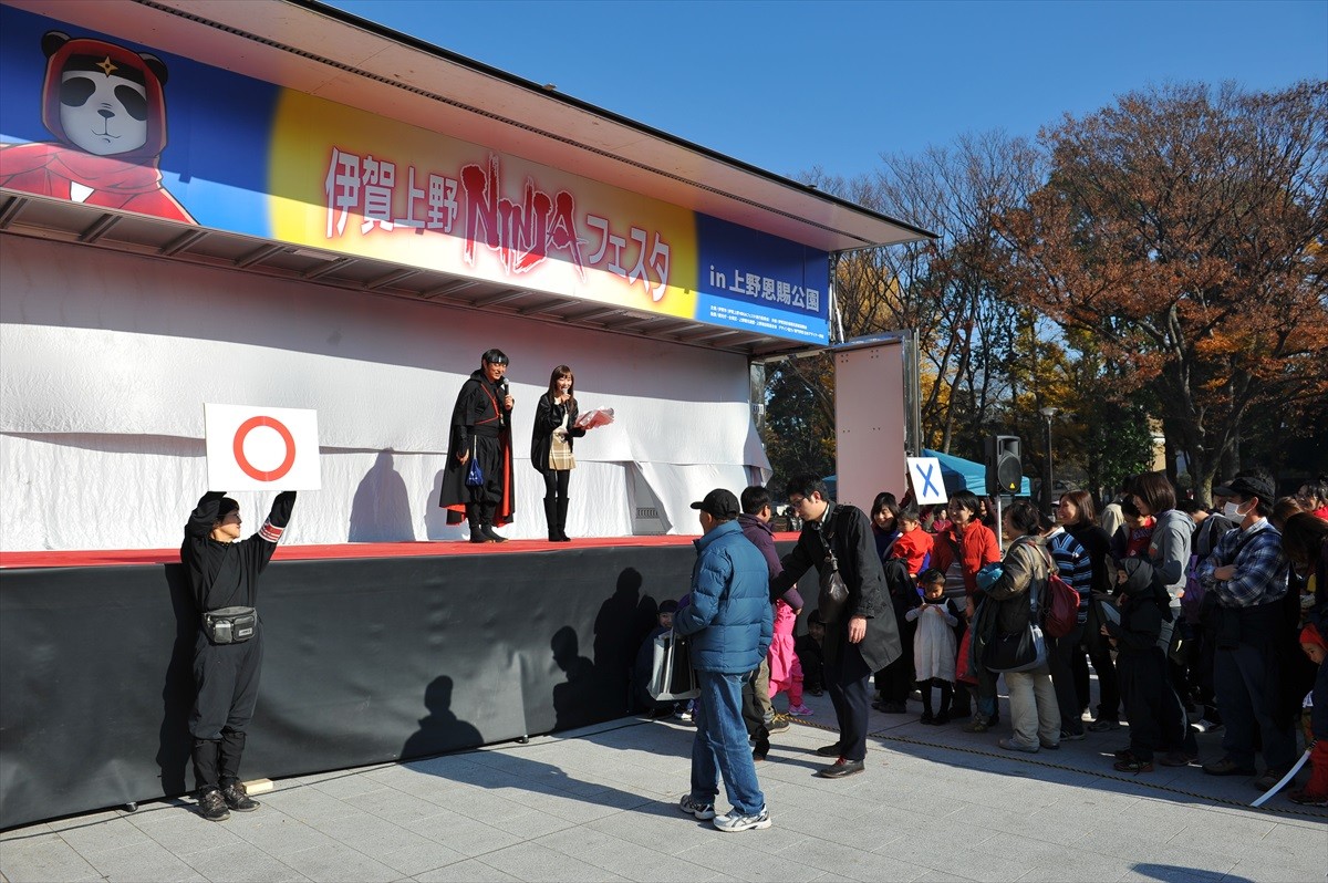 忍者の祭「NINJAフェスタ」が上野で開催！くノ一LIVEや忍者マジック、手裏剣体験も