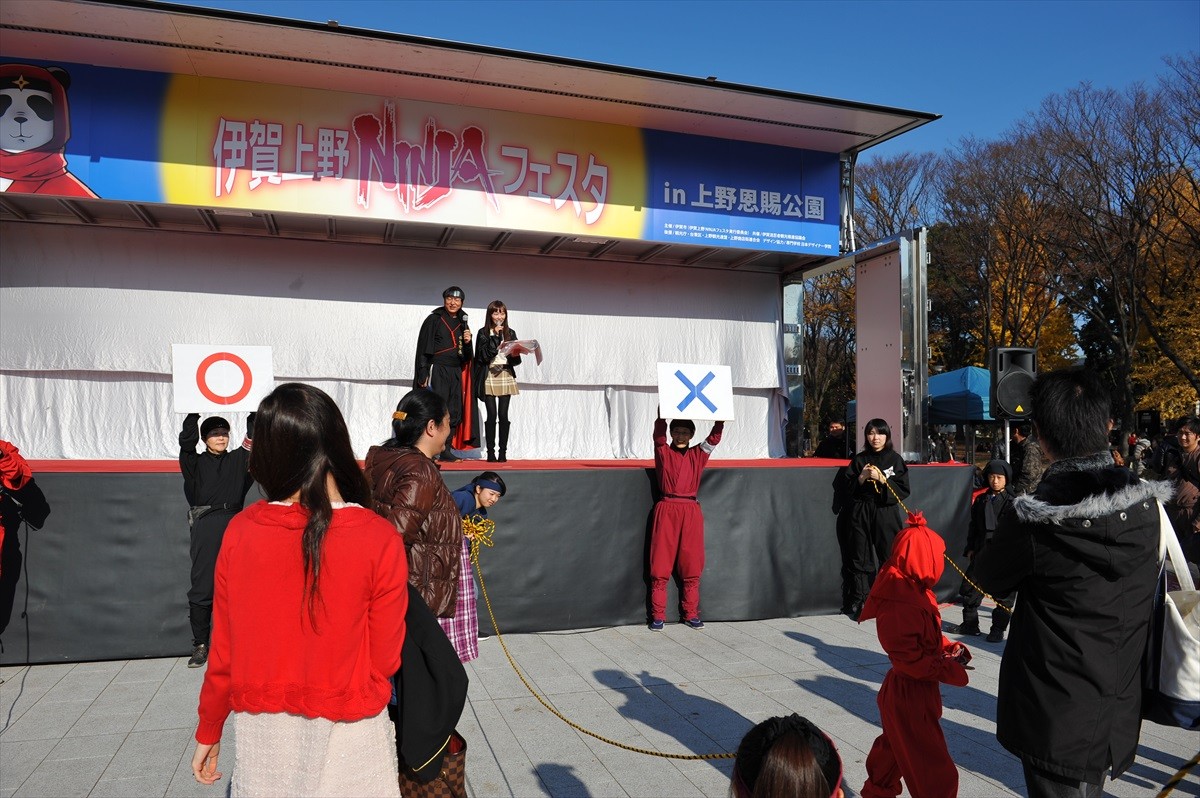 忍者の祭「NINJAフェスタ」が上野で開催！くノ一LIVEや忍者マジック、手裏剣体験も
