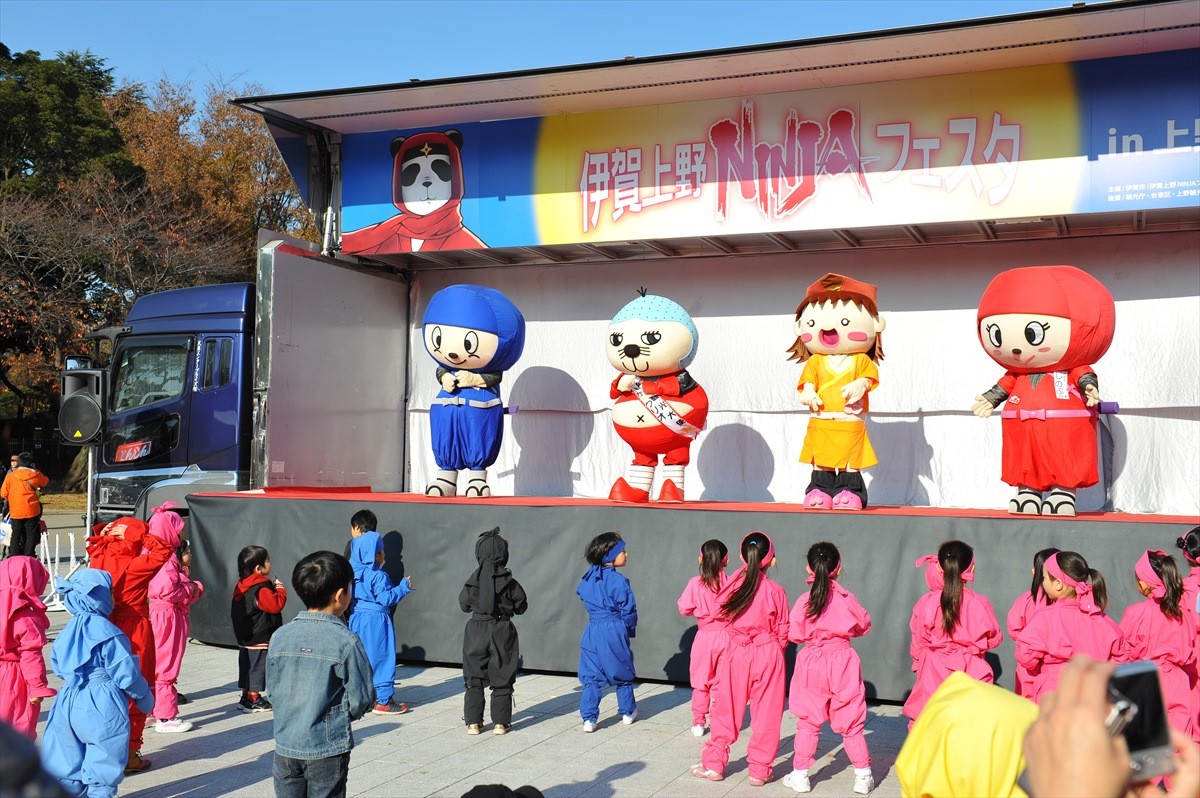 忍者の祭「NINJAフェスタ」が上野で開催！くノ一LIVEや忍者マジック、手裏剣体験も