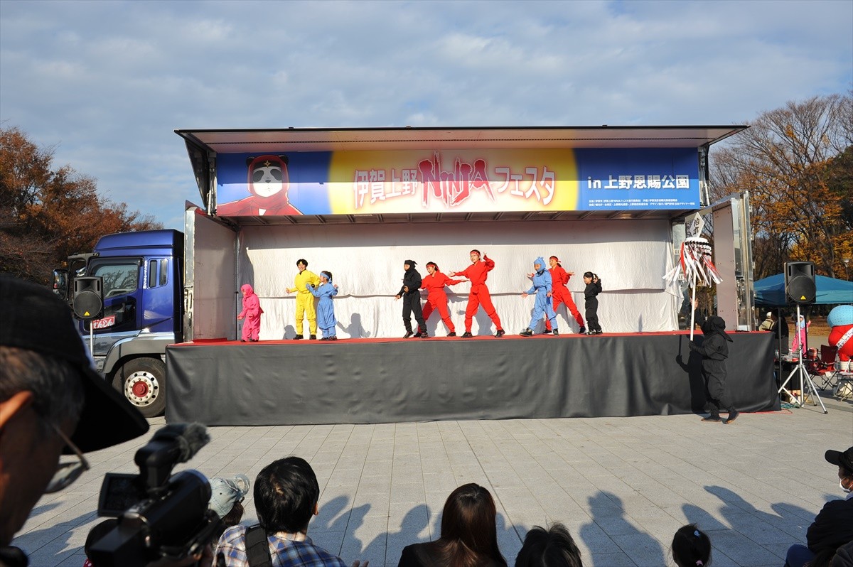 忍者の祭「NINJAフェスタ」が上野で開催！くノ一LIVEや忍者マジック、手裏剣体験も