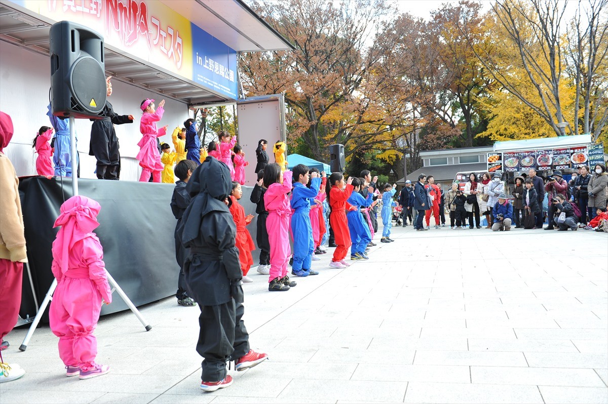 忍者の祭「NINJAフェスタ」が上野で開催！くノ一LIVEや忍者マジック、手裏剣体験も