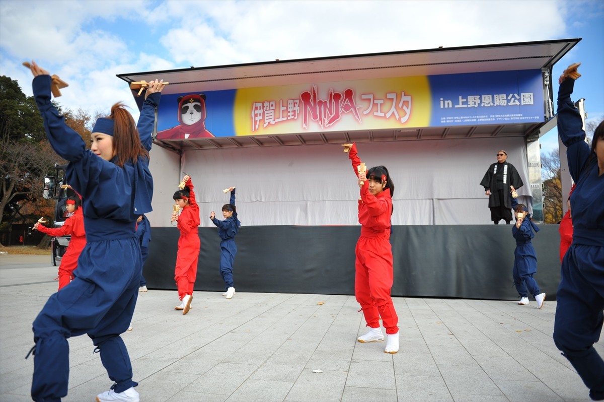 忍者の祭「NINJAフェスタ」が上野で開催！くノ一LIVEや忍者マジック、手裏剣体験も
