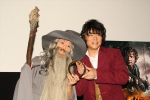 森川智之、LiLiCo、映画『ホビット 決戦のゆくえ』ファンイベントにて