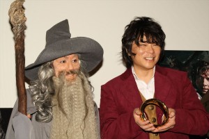 森川智之、LiLiCo、映画『ホビット 決戦のゆくえ』ファンイベントにて
