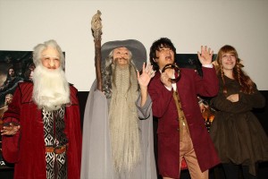 森川智之、LiLiCo、映画『ホビット 決戦のゆくえ』ファンイベントにて